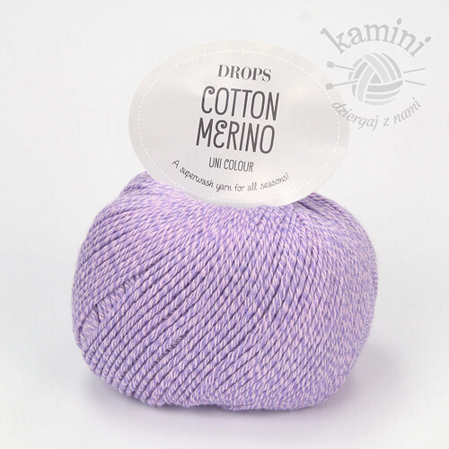 Cotton Merino 31 jasny fiolet